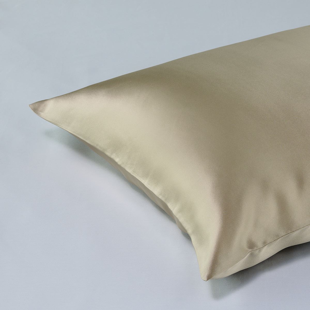 Μεταξωτή Μαξιλαροθήκη Με Φερμουάρ (50x75) Kentia Stylish Silk Z26-Beige