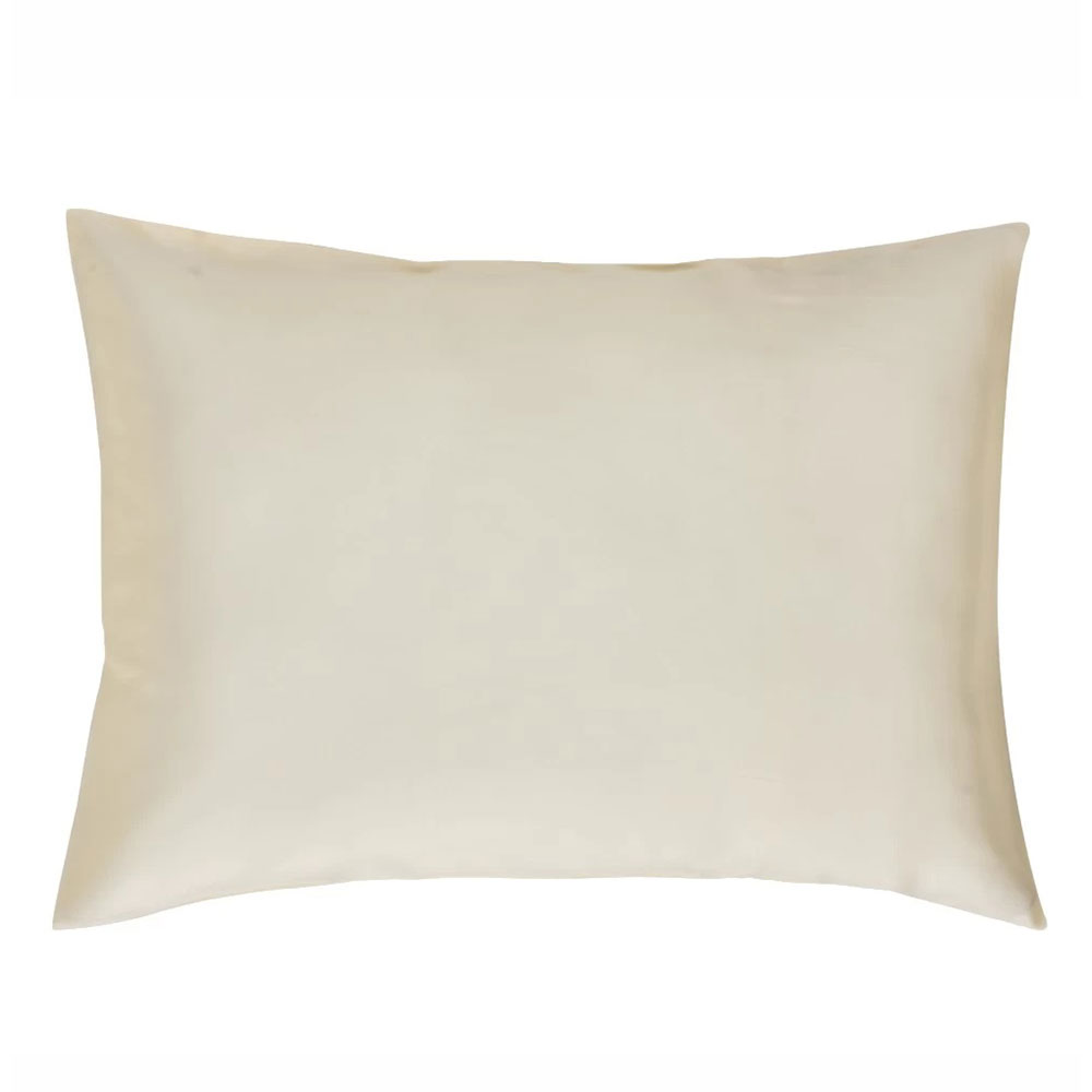 Μεταξωτή Μαξιλαροθήκη Με Φερμουάρ (50x75) Kentia Stylish Silk Z12-Ivory