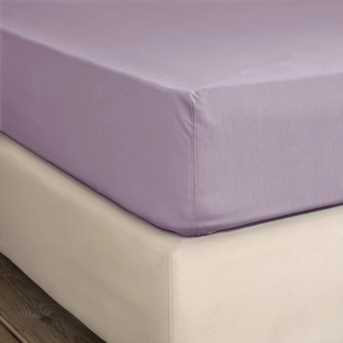 Σεντόνι Ημίδιπλο Επίπεδο (180x260) Nima Unicolors SS24 Pale Mauve