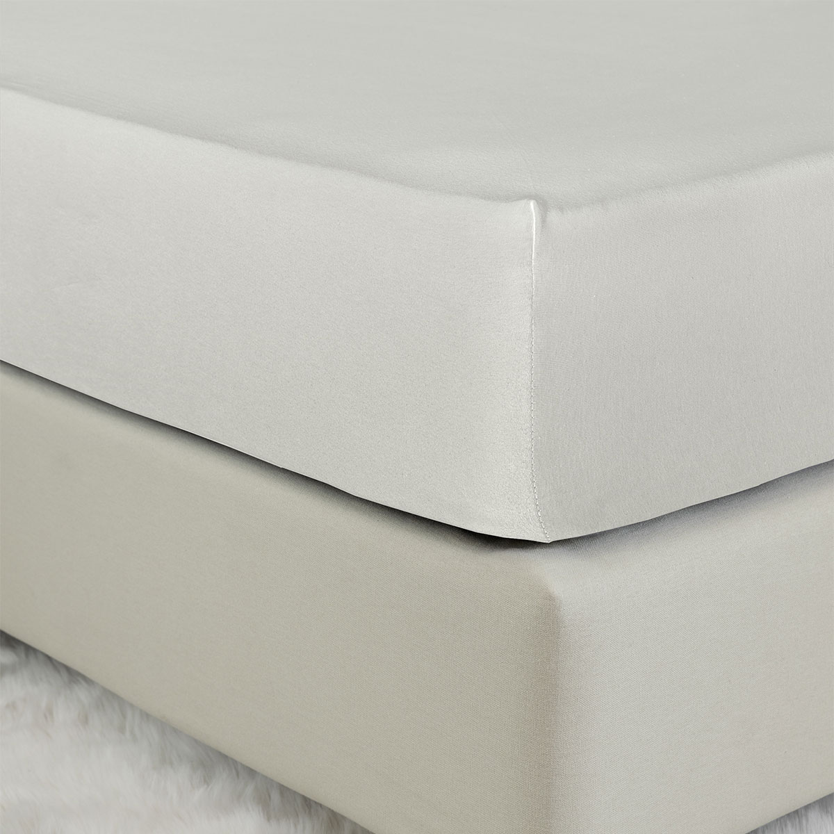 Σεντόνι Μονό Με Λάστιχο (100x200+40) Nima Tender Oat Beige