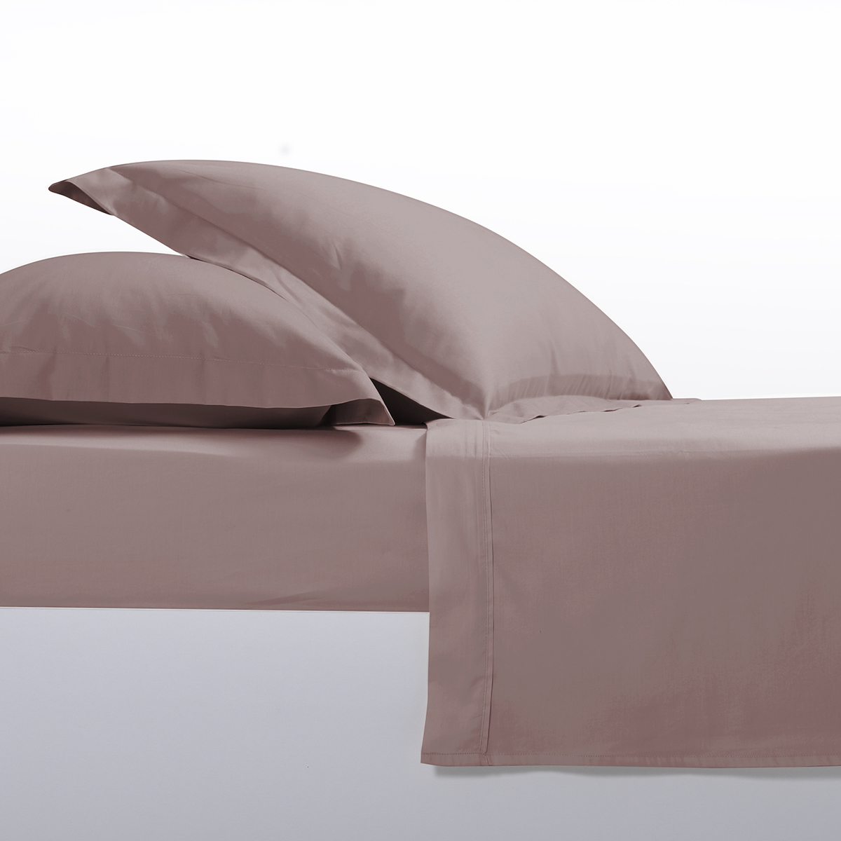 Σεντόνι King Size Με Λάστιχο (180x200+35) Nef-Nef Homeware Elements 24 Mocca