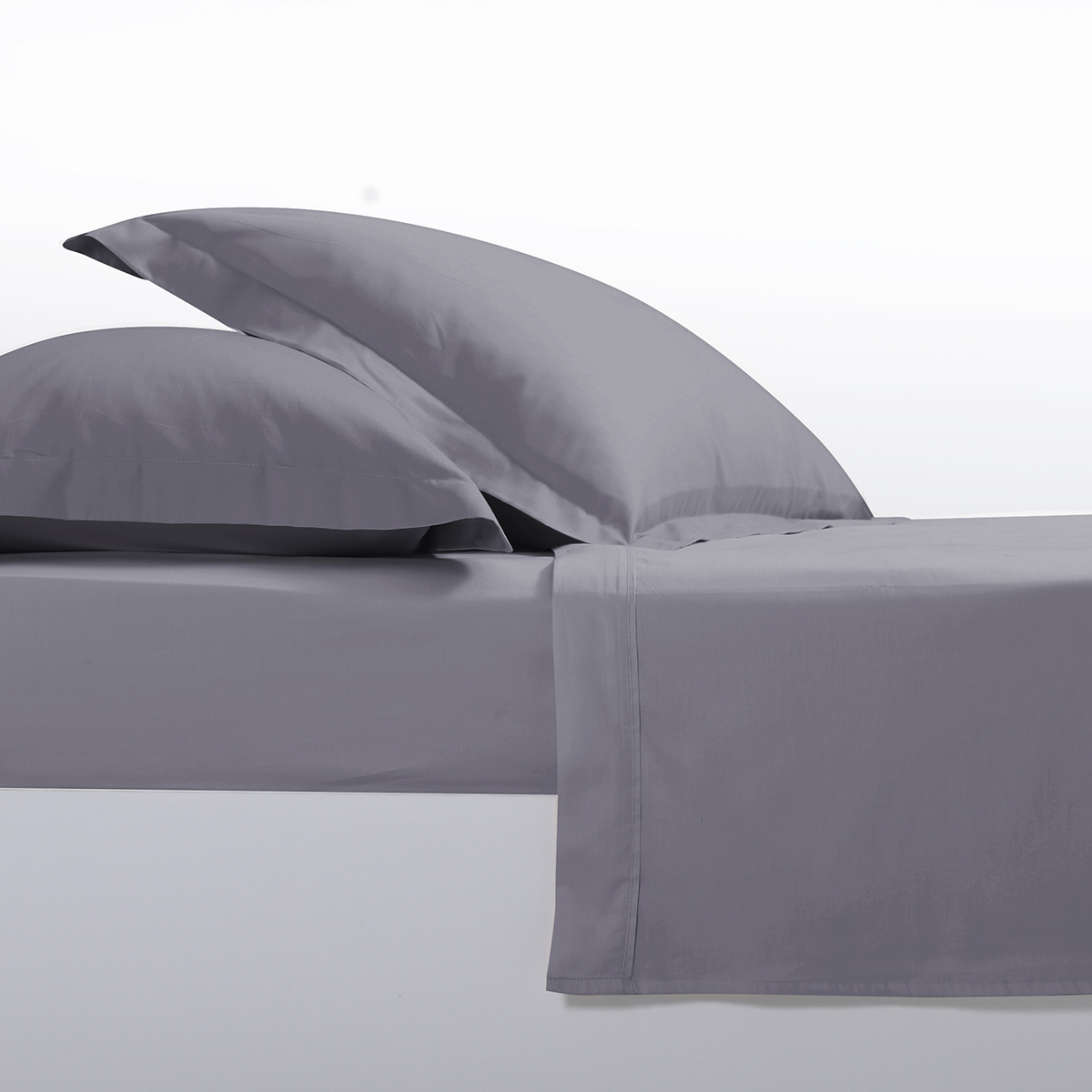 Σεντόνι Υπέρδιπλο Επίπεδο (240x270) Nef-Nef Homeware Elements 24 Graffite