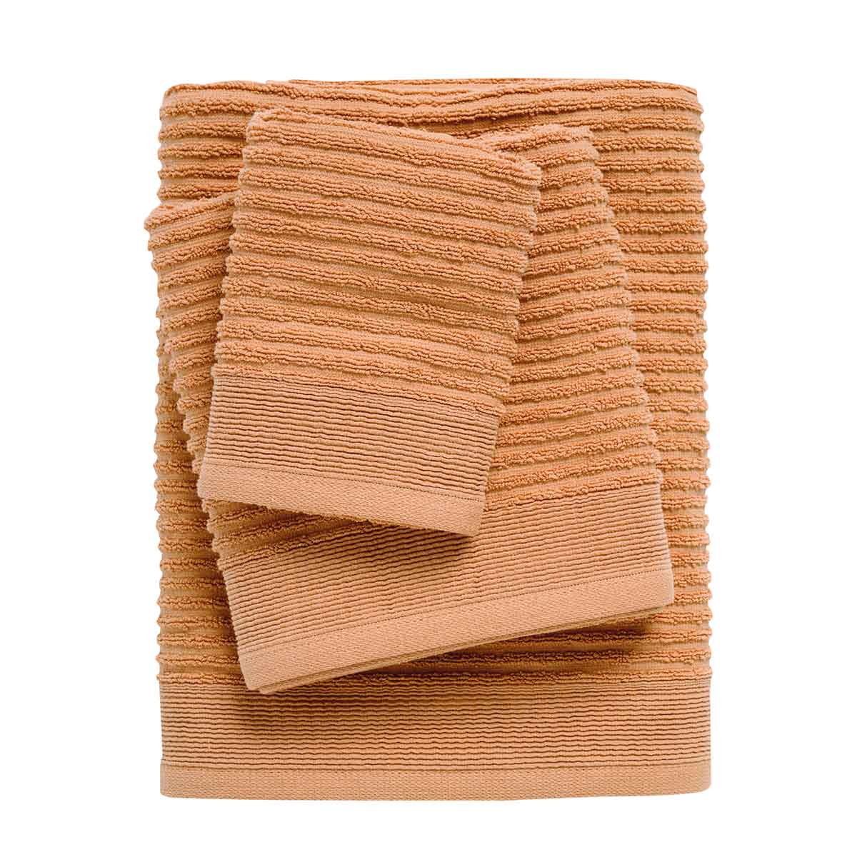 Πετσέτες Μπάνιου (Σετ 3τμχ) Das Home Daily 530gsm 0741 Salmon