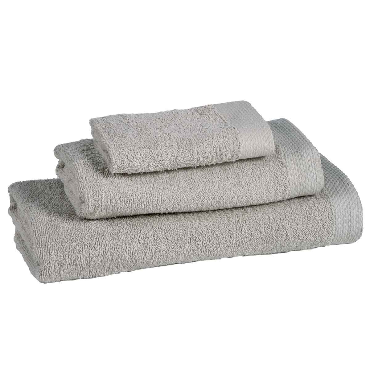 Πετσέτα Προσώπου (50x90) Das Home Casual 500gsm 5902 Grey