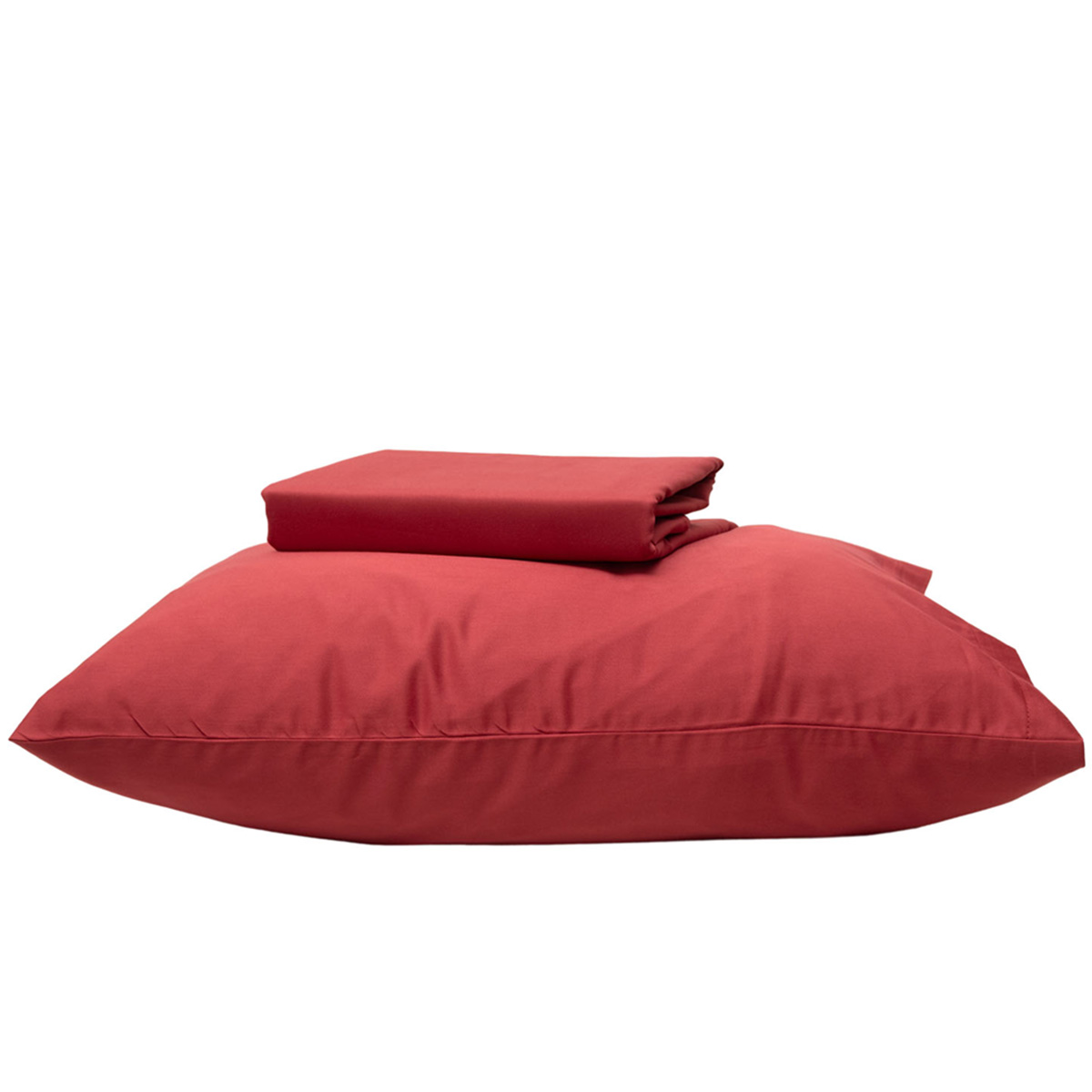 Σεντόνια Μονά Με Λάστιχο (Σετ) Anna Riska Fashion Deep Red