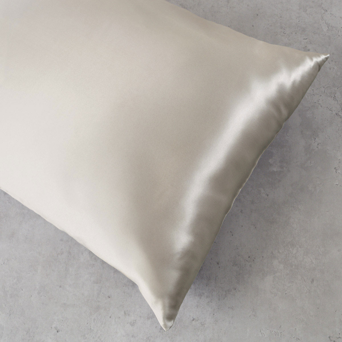 Μεταξωτή Μαξιλαροθήκη (50x70) Rythmos Silk Sleep Beige