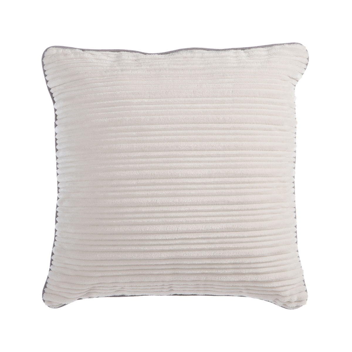 Διακοσμητικό Μαξιλάρι Βελουτέ (45x45) Nef-Nef Homeware Gildeus Ecru