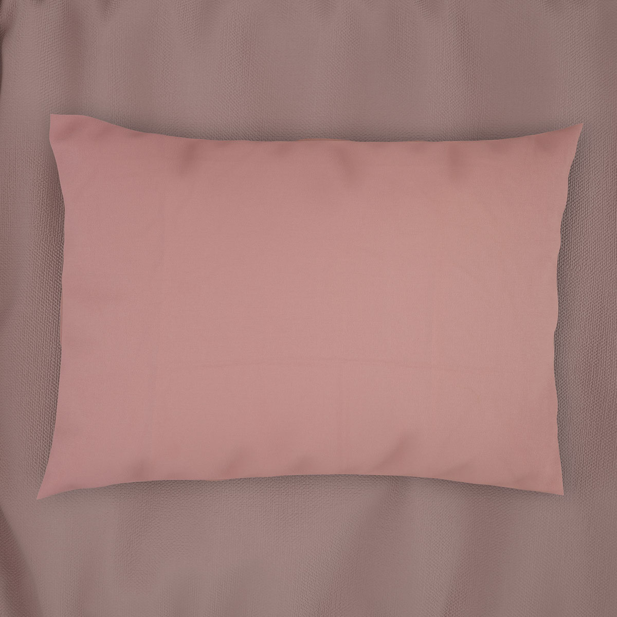 Μαξιλαροθήκη (50x70) Dimcol Solid 503 Dusty Rose