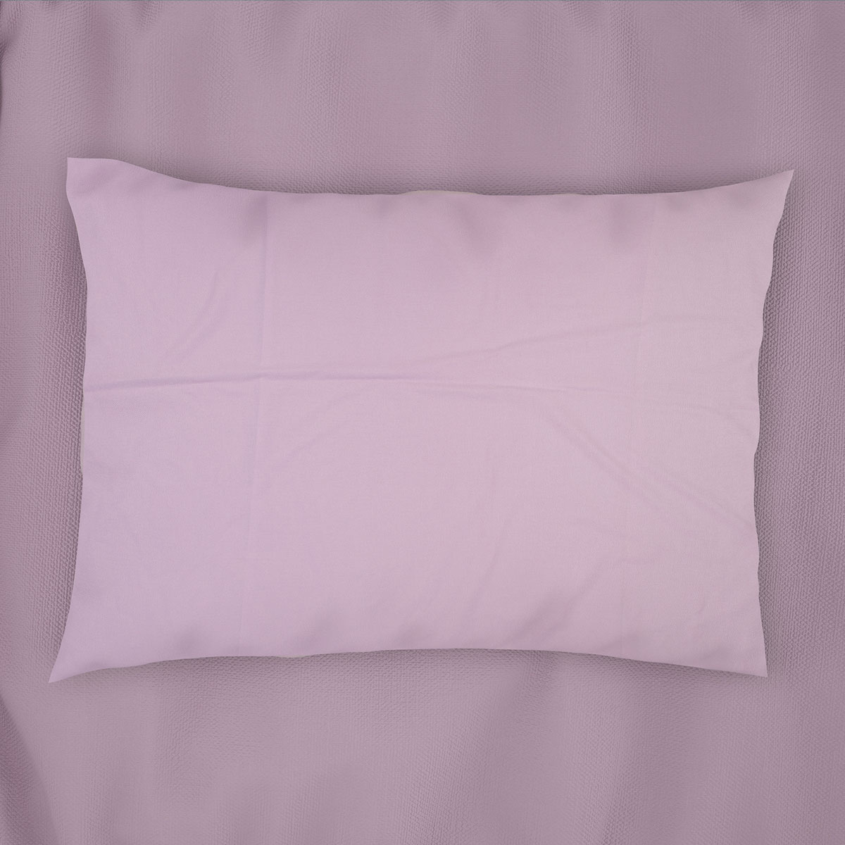 Μαξιλαροθήκη (50x70) Dimcol Solid 506 Light Purple