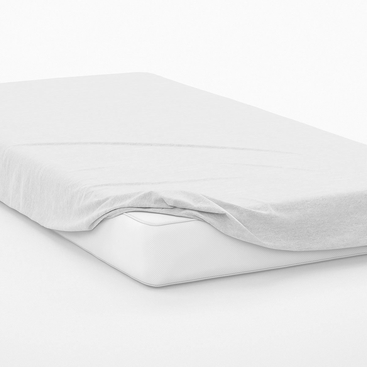 Σεντόνι Μονό Με Λάστιχο (100x200+30) Dimcol Exotic Line White