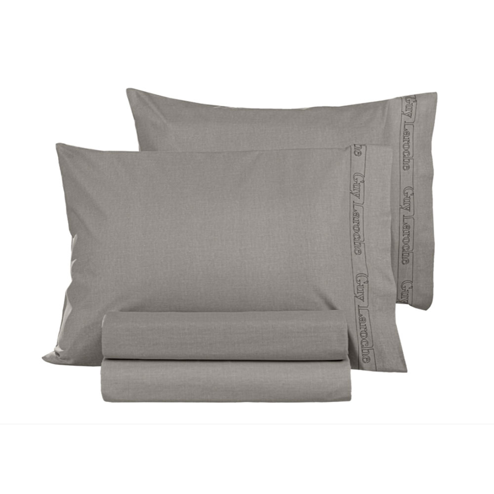 Σεντόνι King Size Επίπεδο (270x280) Guy Laroche Color Plus Dark Wenge