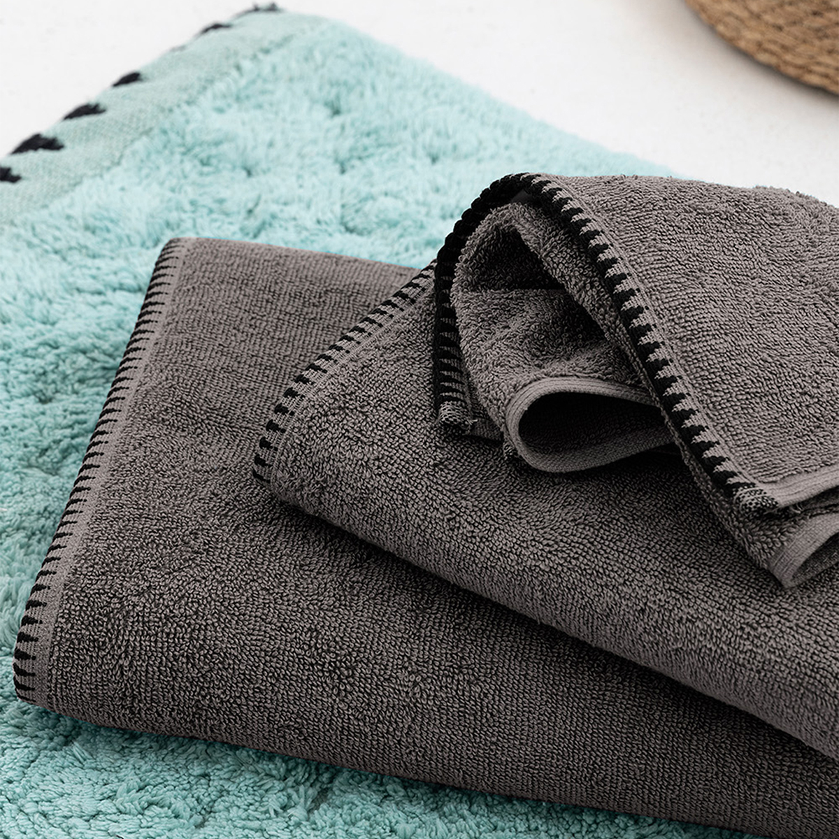 Πετσέτα Σώματος (80x160) Palamaiki Towels Brooklyn 500gsm Coal