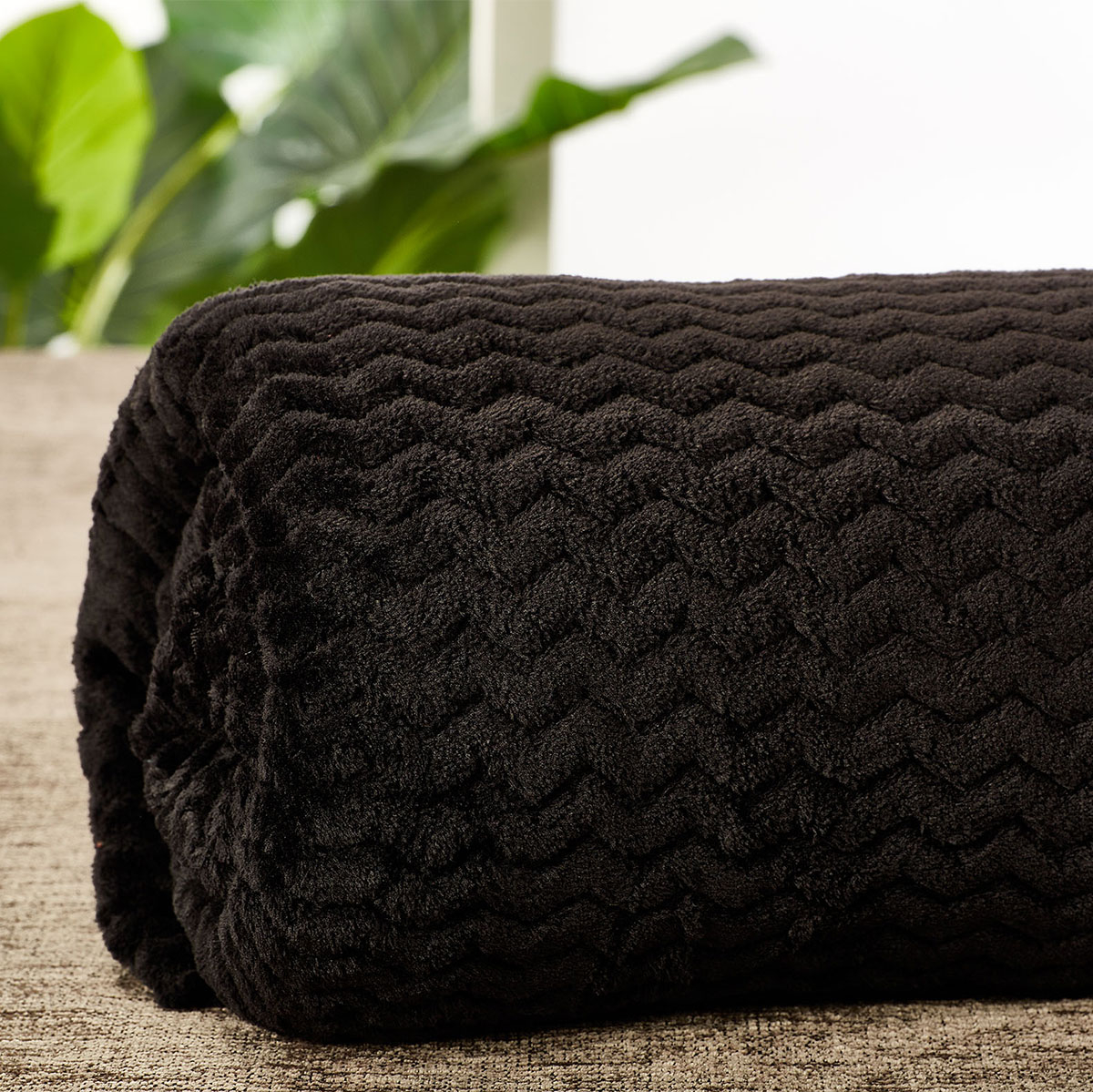 Κουβέρτα Fleece Υπέρδιπλη (220x240) Whitegg Pop Corn AW2026 3-Dark Grey