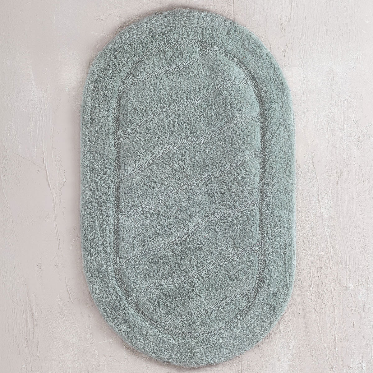Πατάκι Μπάνιου Οβάλ (60x90) Rythmos Oval Βεραμαν