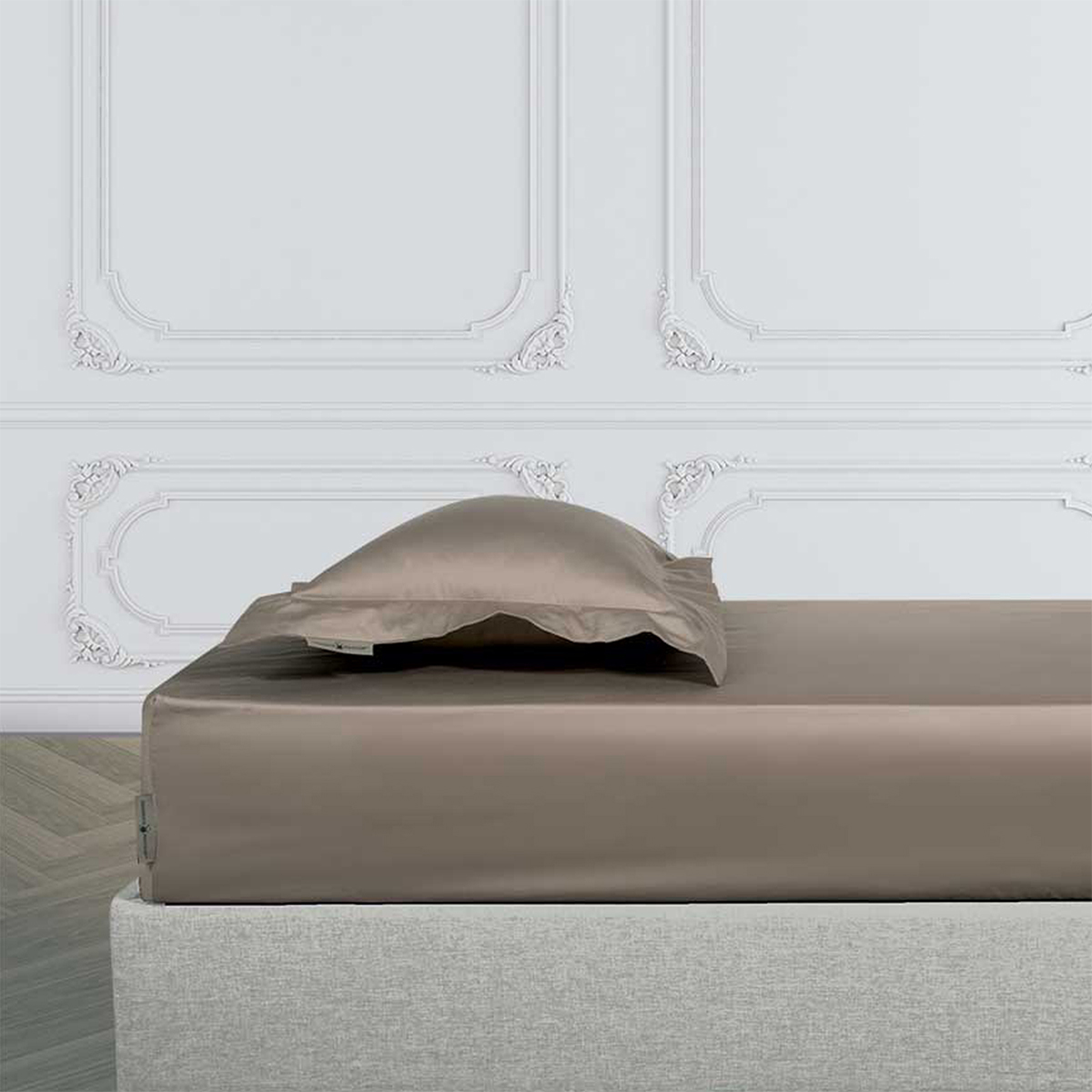 Σεντόνι King Size Με Λάστιχο (180x200+35) Greenwich Polo Club Cozy 2258 Beige