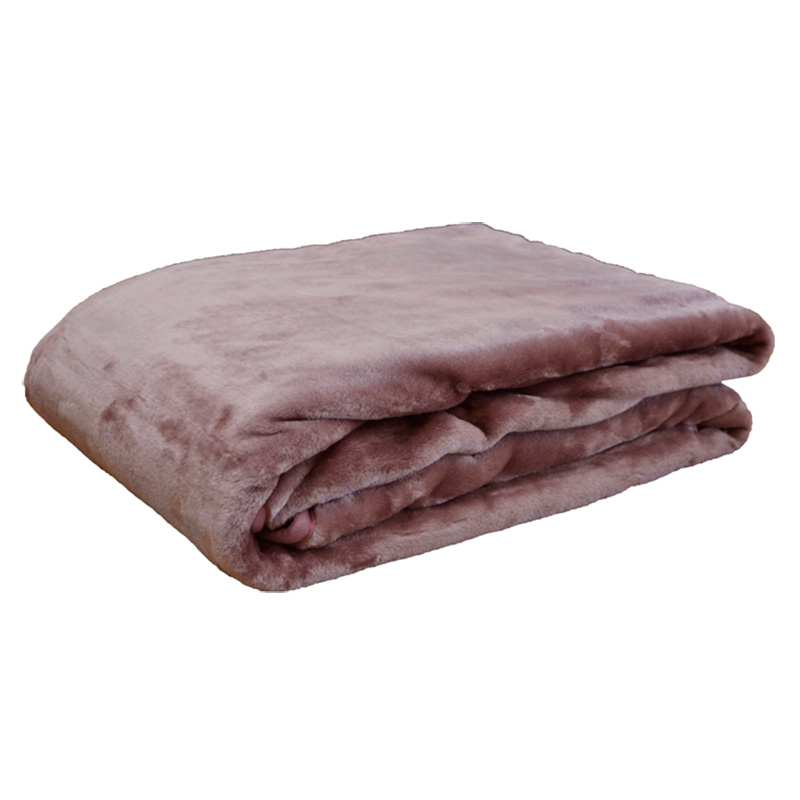 Κουβέρτα Βελουτέ Υπέρδιπλη (220x240) Anna Riska Unicolour Velour Blush Pink