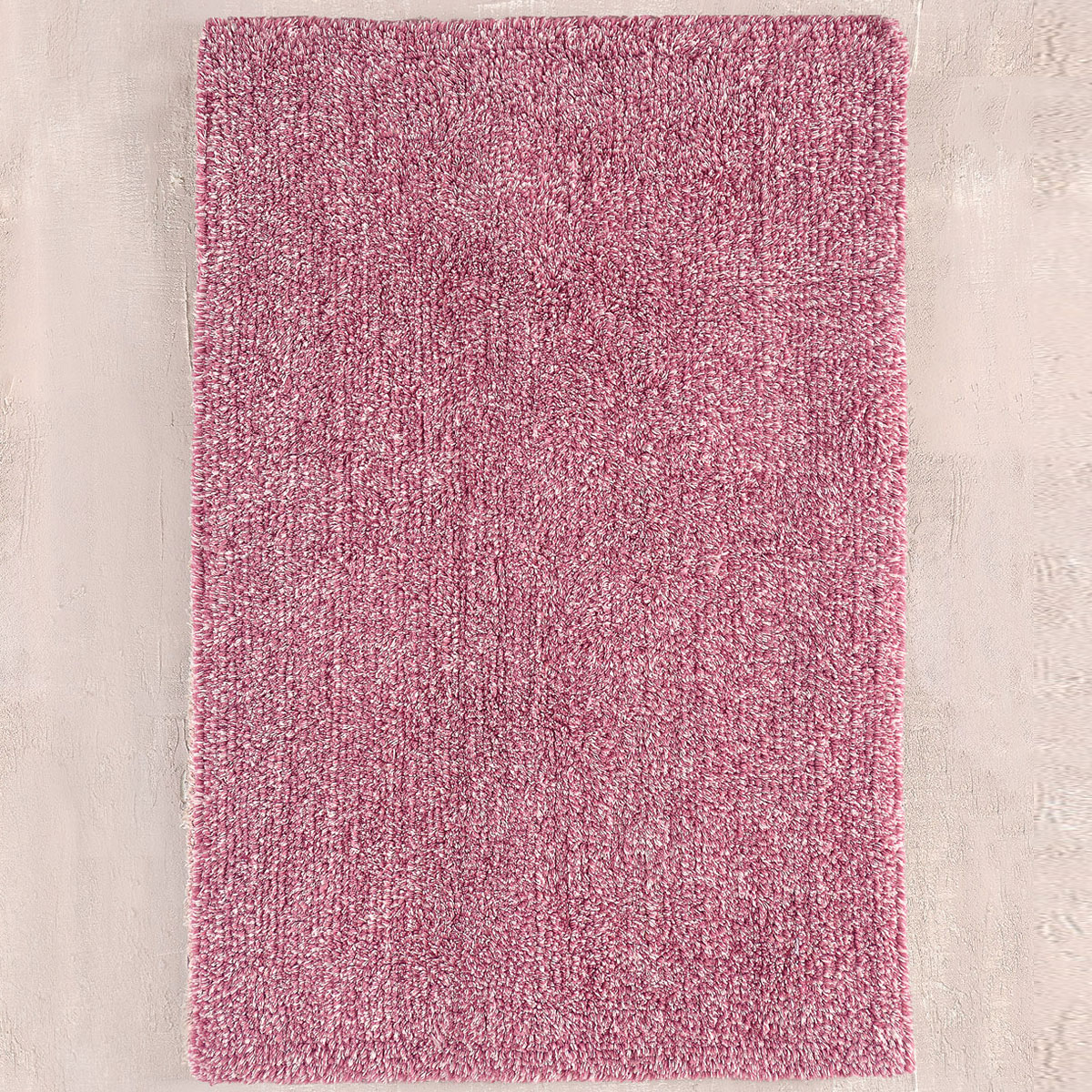 Πατάκι Μπάνιου (50x80) Rythmos Gaia Pink-White