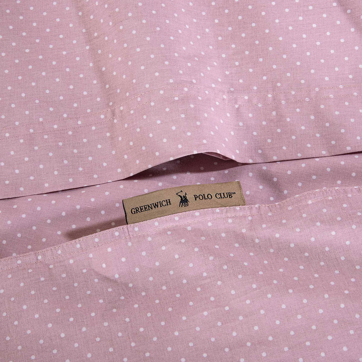Παπλωματοθήκη Υπέρδιπλη (220x240) Greenwich Polo Club Loft Small Dots 2390 Nude