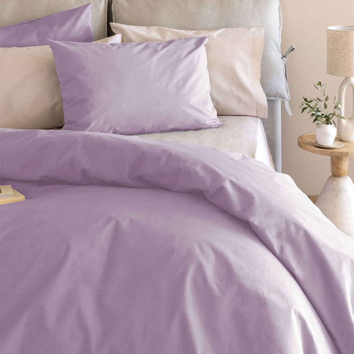 Σεντόνι King Size Επίπεδο (265x275) Palamaiki Etoile 2 New Lilac