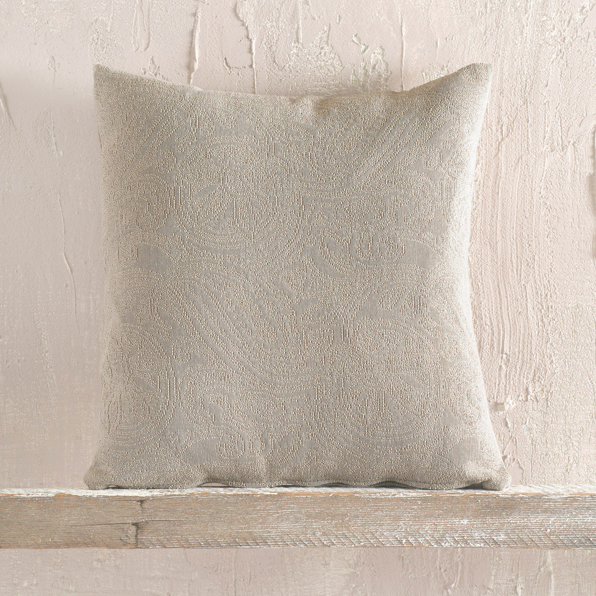 Διακοσμητική Μαξιλαροθήκη (40x40) Rythmos Ivy Beige