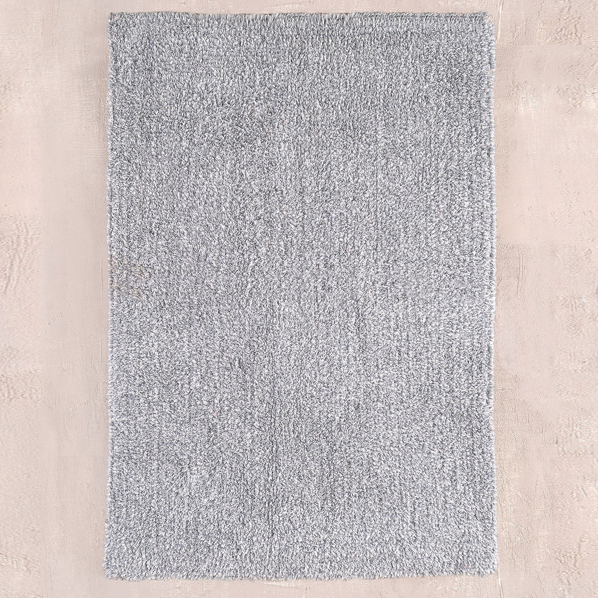 Πατάκι Μπάνιου (50x80) Rythmos Gaia Grey-White