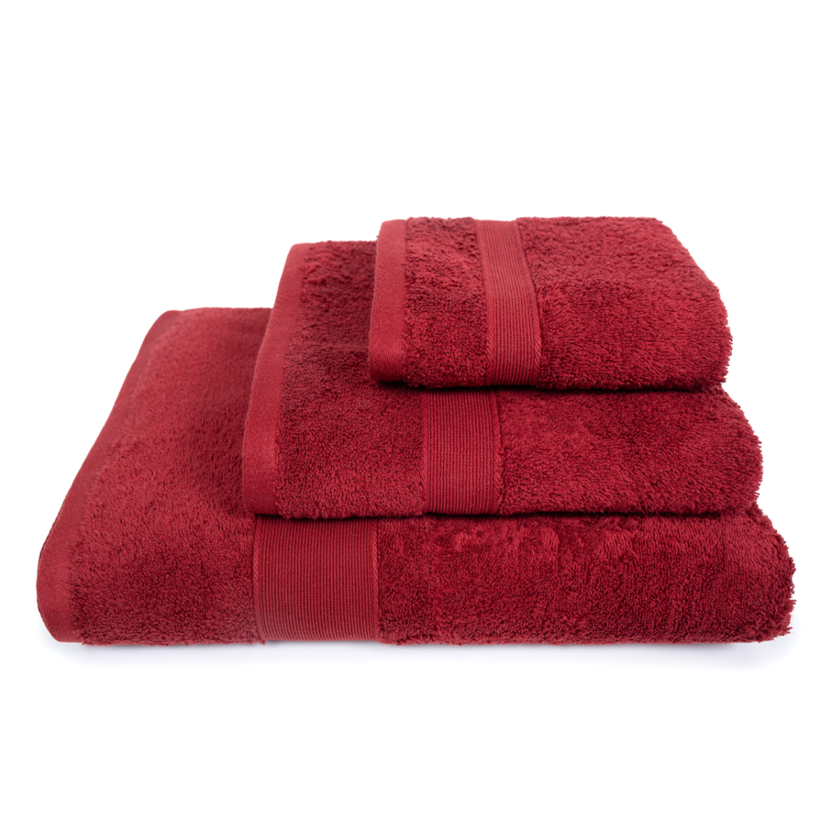 Πετσέτα Σώματος (80x150) Naf-Naf Bonjour 600gsm Deep Red