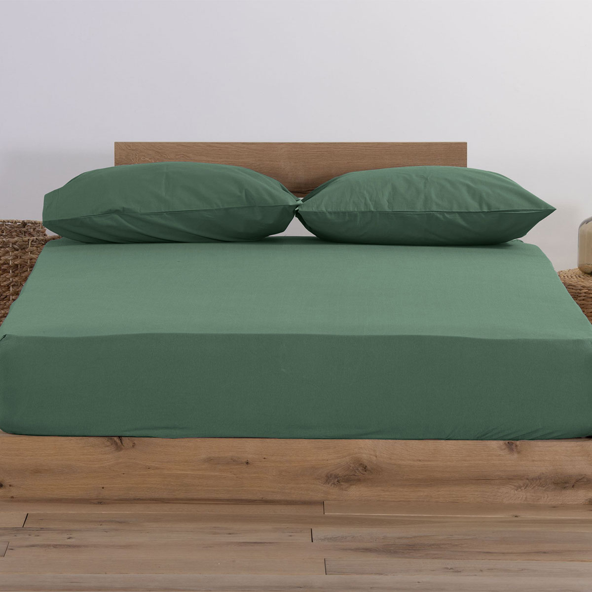 Σεντόνι Μακό Μονό Με Λάστιχο (100x200+30) Nef-Nef Homeware Jersey Green