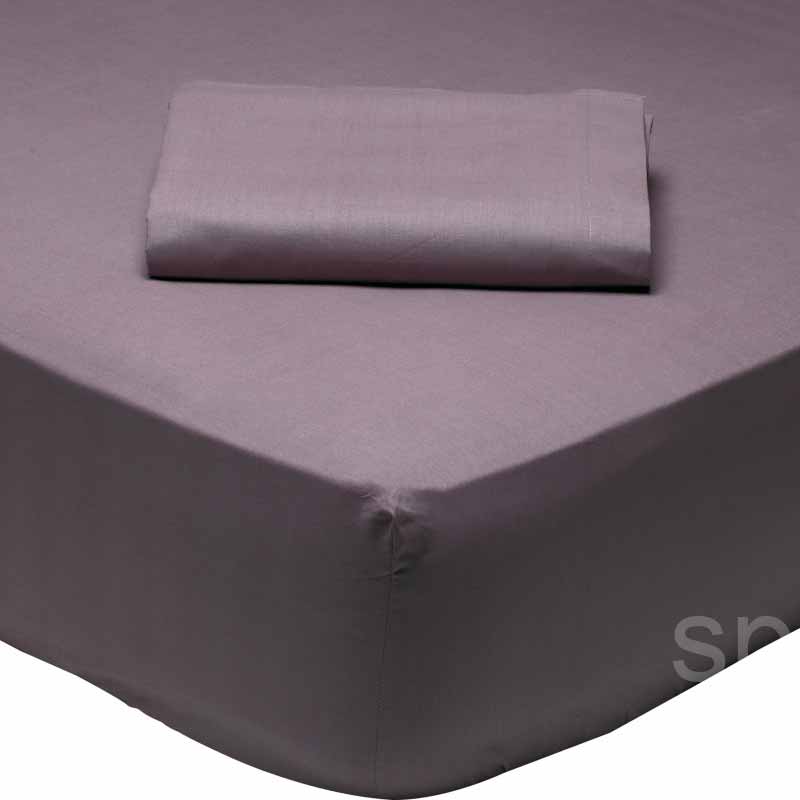 Σεντόνι Μονό Με Λάστιχο (100x200+35) Das Home Best Line 1010 Δαμασκηνι