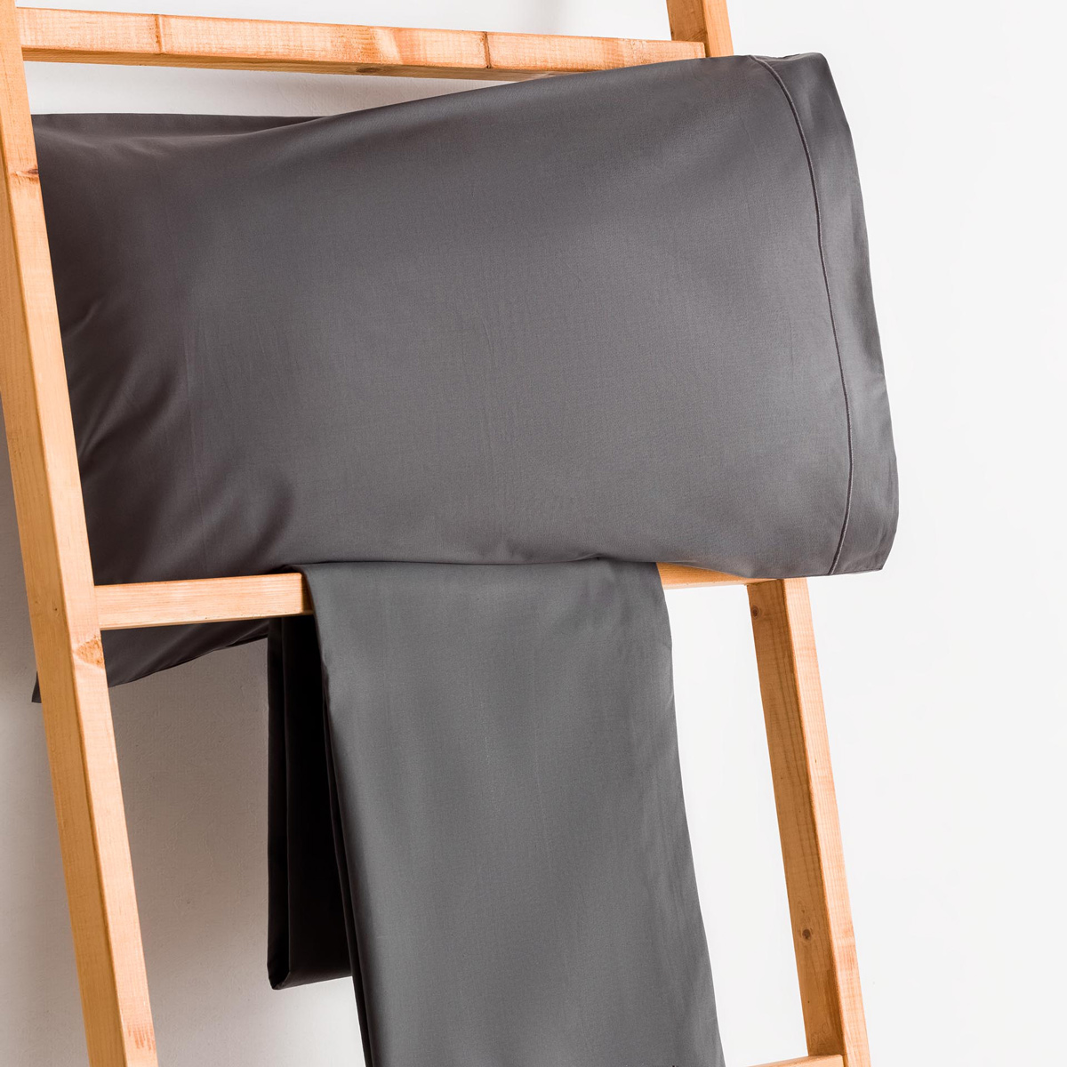 Σεντόνι King Size Με Λάστιχο (180x200+30) Vesta Synthesis New 502-Dark Grey