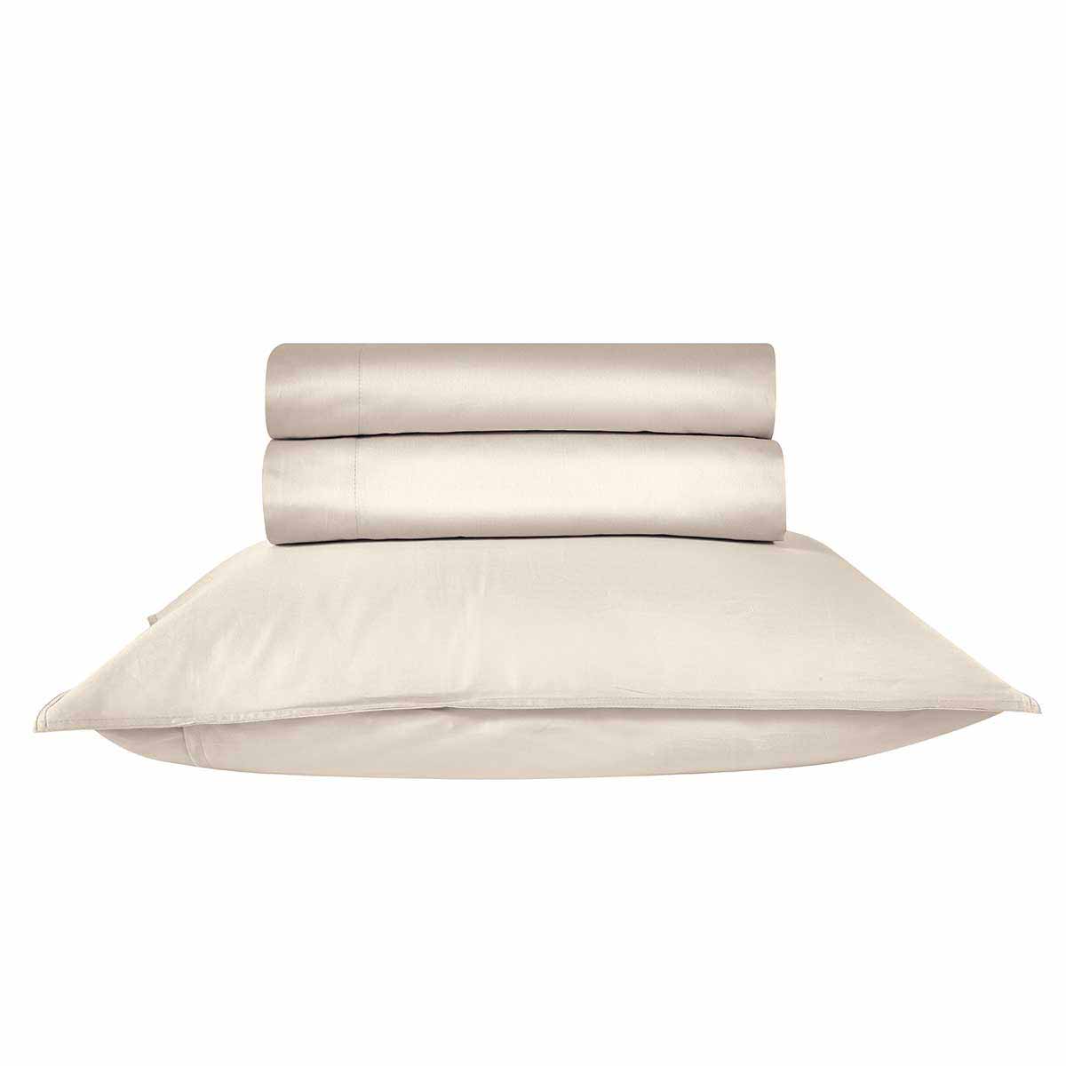 Σεντόνι King Size Επίπεδο (280x270) Kentia Stylish Opulence 121-Ecru