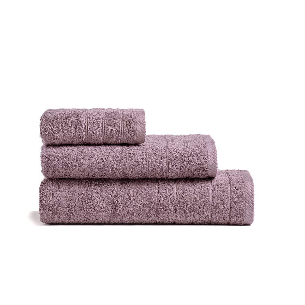 Πετσέτα Χεριών (30x50) Melinen Fresca 500gsm Grey/Lilac