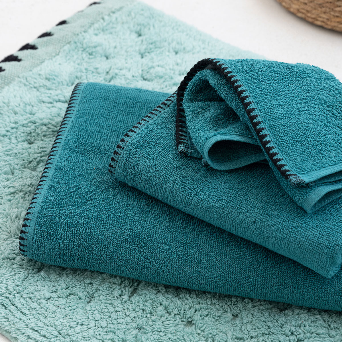 Πετσέτα Σώματος (70x140) Palamaiki Towels Brooklyn 500gsm Petrol