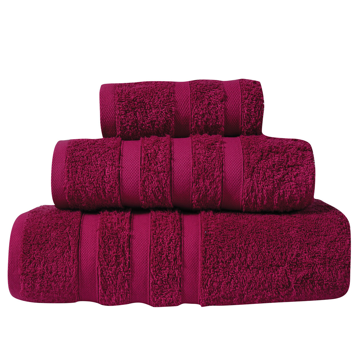 Πετσέτα Προσώπου (50x90) Das Home Prestige Line 650gsm 1168 Fuchsia
