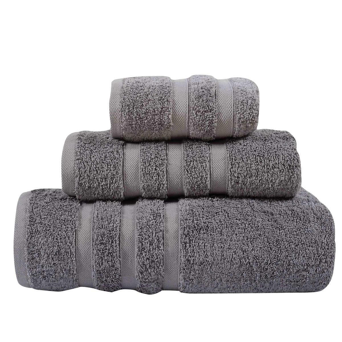Πετσέτα Σώματος (80x150) Das Home Prestige Line 650gsm 1163 Anthracite