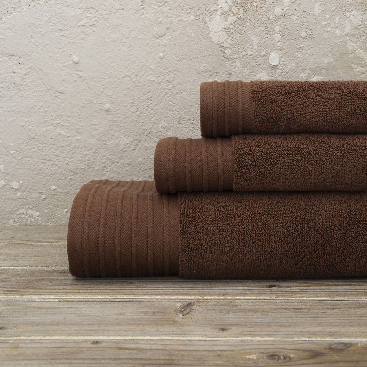 Πετσέτα Χεριών (40x60) Nima Bath Feel Fresh New 500gsm Warm Brown