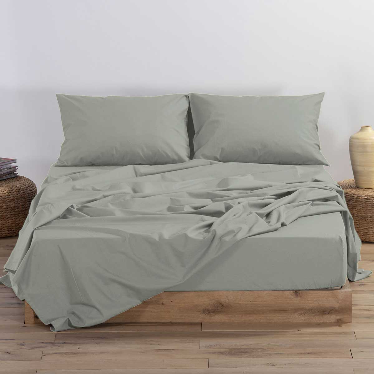 Σεντόνι Υπέρδιπλο Επίπεδο (240x270) Nef-Nef Homeware Basic Mint 1214