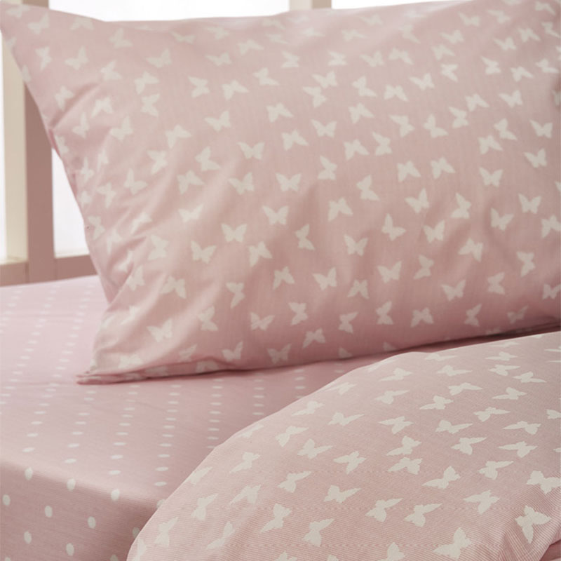 Σεντόνια Μονά (Σετ) Whitegg C067 2-Pink