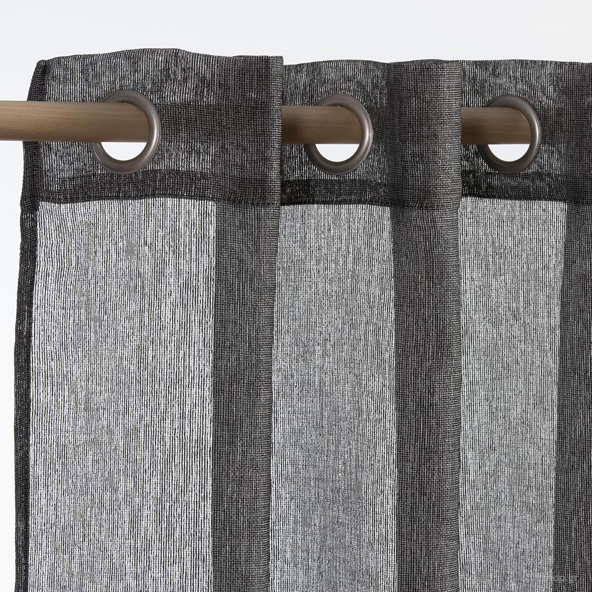 Κουρτίνα (140x265) Με Τρουκς Nef-Nef Homeware Monique Black