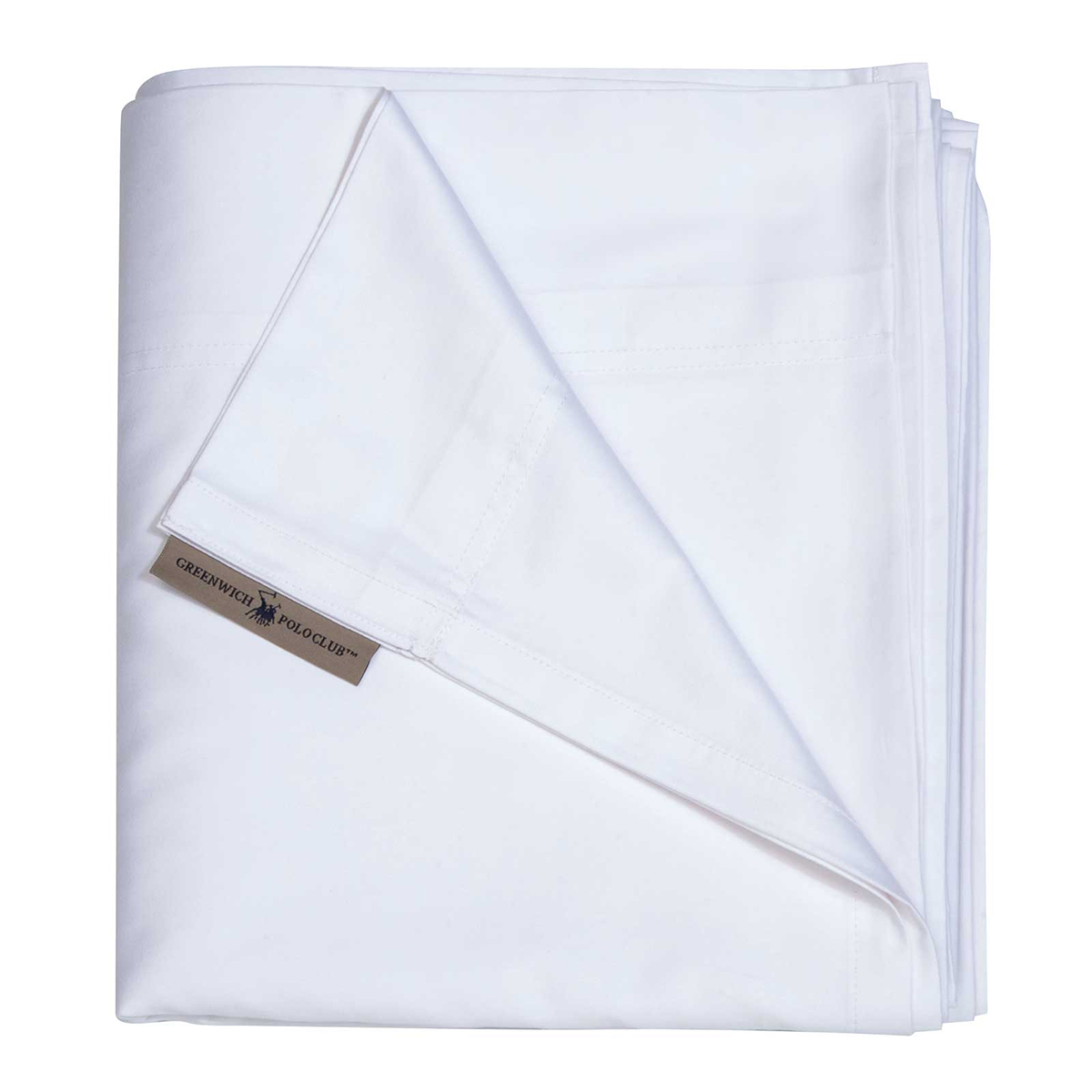 Σεντόνι Υπέρδιπλο Με Λάστιχο (160x200+35) Greenwich Polo Club Cozy 2251 White