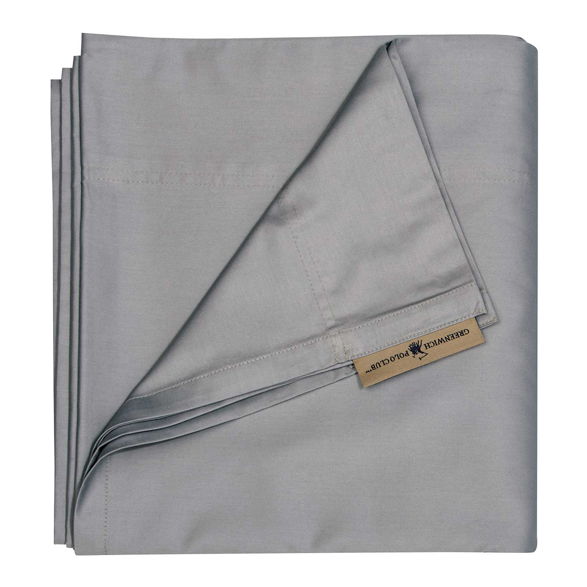 Σεντόνι Υπέρδιπλο Με Λάστιχο (160x200+35) Greenwich Polo Club Cozy 2255 Grey