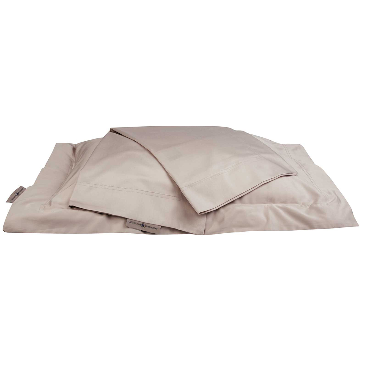 Ζεύγος Μαξιλαροθήκες Oxford (50x70) Greenwich Polo Club Cozy 2257 Beige
