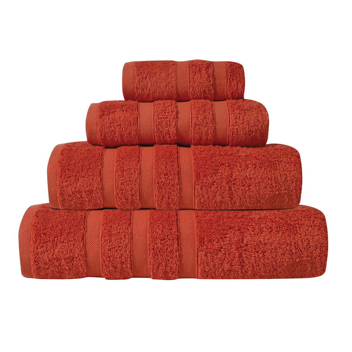 Πετσέτα Σώματος (90x160) Das Home Prestige Line 650gsm 1166 Terracotta