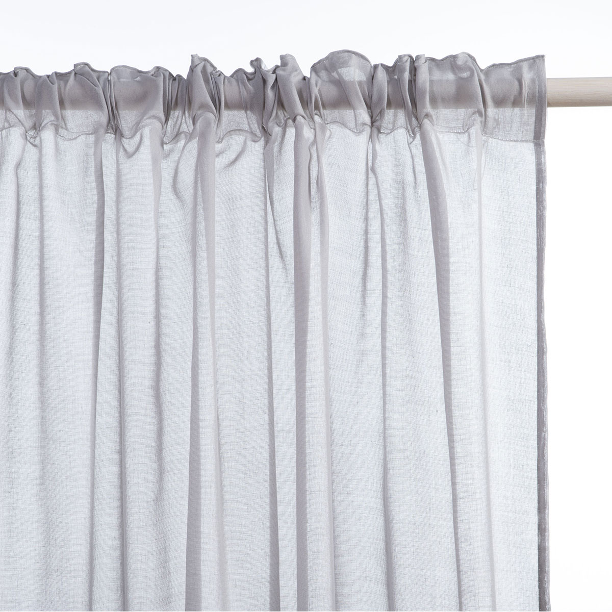Κουρτίνα (140x270) Με Τρέσα Nef-Nef Homeware Elina Grey