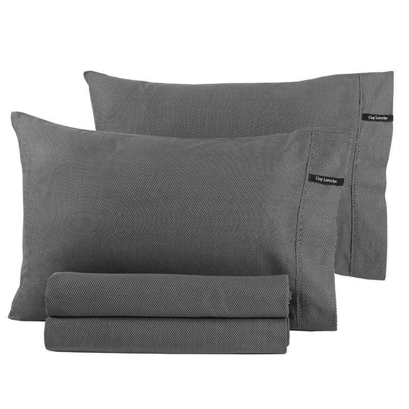 Ζεύγος Μαξιλαροθήκες (50x70) Guy Laroche Minimal Black & White